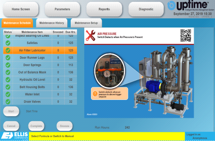 Scheduled-Maintenance-Screen